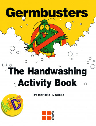 Germbusters Handwashing activity book for primary grades.
