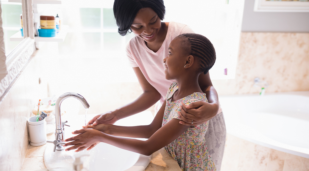 Hints for happy and healthy hand washing