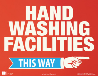 Handwashing Facilities This Way (Right)