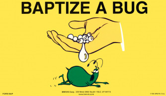 Baptize A Bug Reminder Card