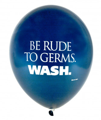 Be Rude To Germs Balloons