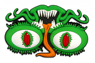 Eyes Of The Flu Germ Magnet.