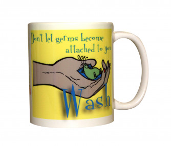 Don't Let Germs Become Attached Mug, 11oz