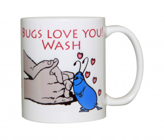 Bugs Love You Mug, 11oz