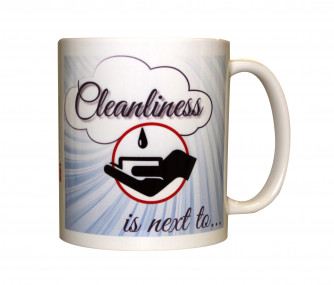 Cleanliness Mug, 11oz.