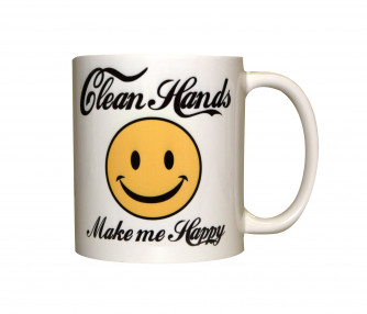 Clean Hands Make Me Happy 11 oz. Mug