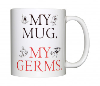 My Mug My Germs Mug, 11oz