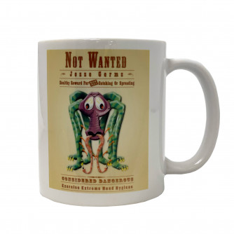 Not Wanted Mug - Jesse Germs, 11 oz.