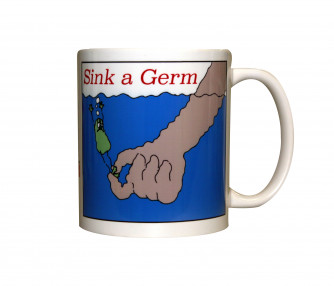 Sink A Germ Mug, 11oz