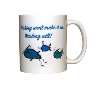 Wishing Won't Make It So Mug, 11oz