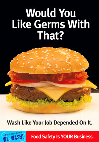 Germs with That? Poster