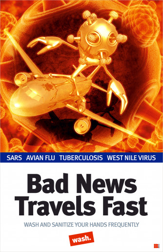 Bad News Travels Fast Poster