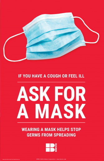 Ask For A Mask Poster 11x17
