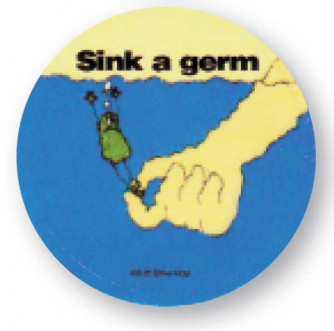 Sink A Germ Button