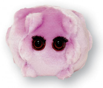 Epstein-Barr (Kissing Disease) plush microbe.