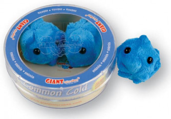 Rhinovirus (The Common Cold) Mini Microbe Set of 3 Plush Minis