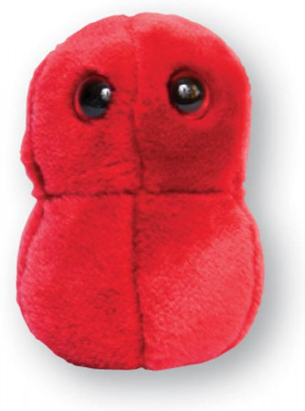 Streptococcus (Sore Throat) Plush Microbe.