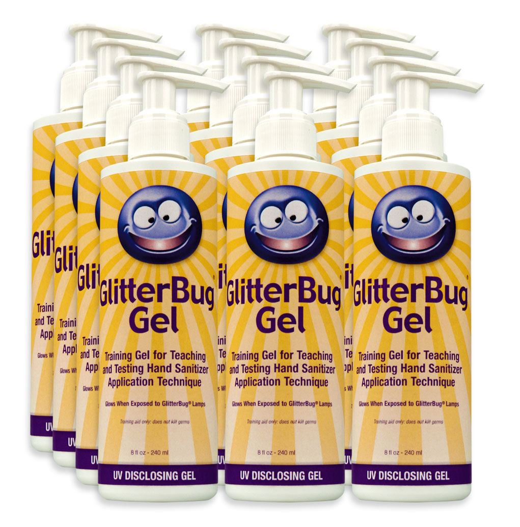 GlitterBug® Gel 12 pack Brevis