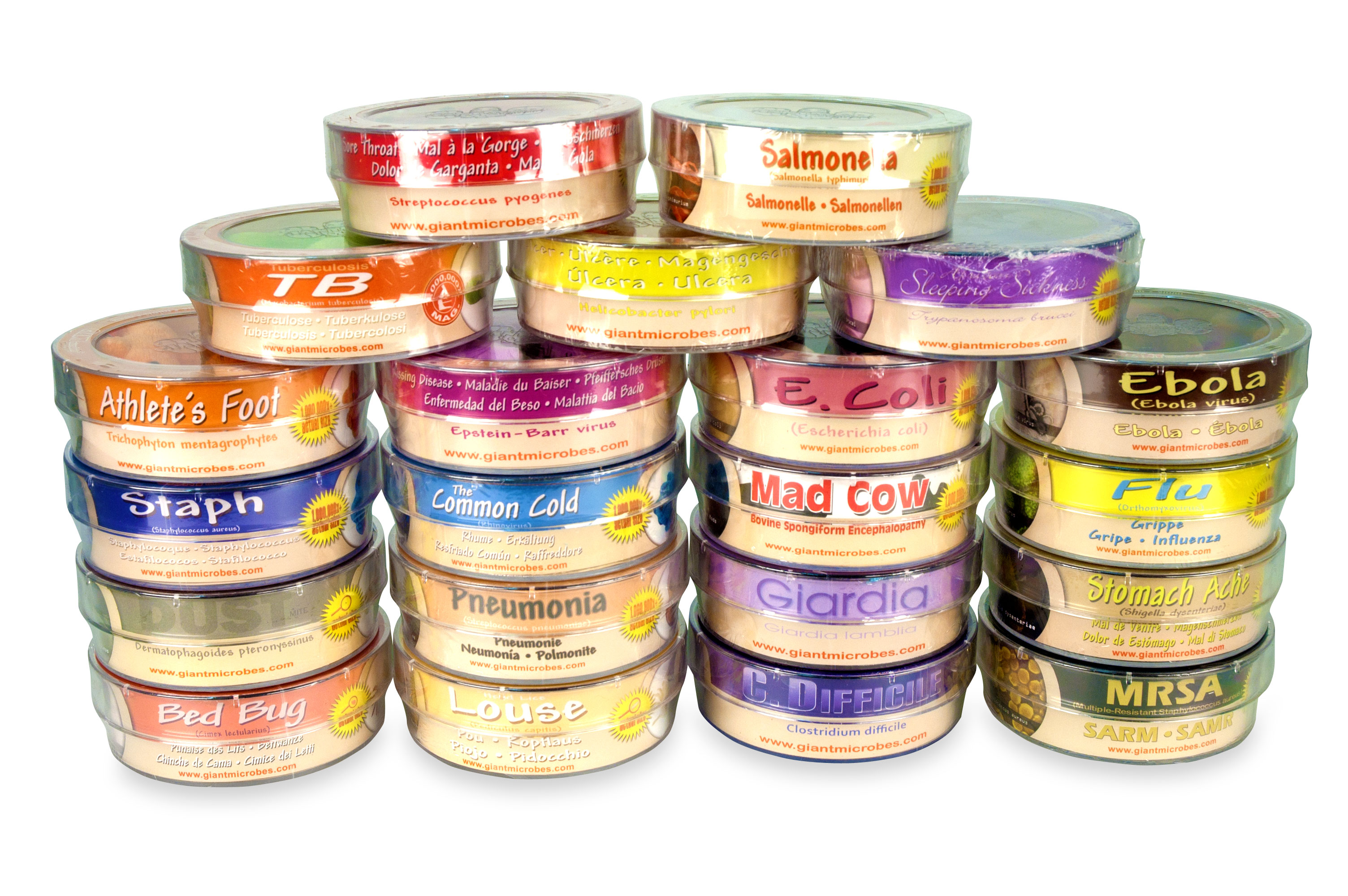 Mini Microbe 19 Piece Assortment - Brevis